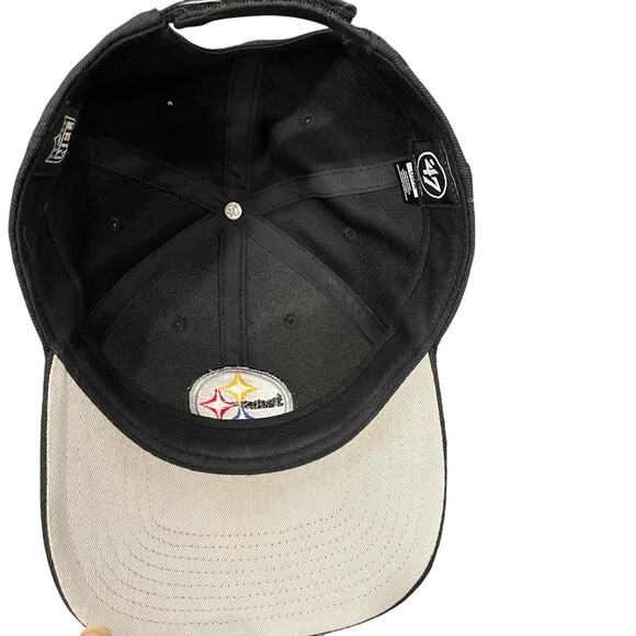 NFL Pittsburgh Steelers Mens Ball Cap Snapback Football Fan Gear Streetwear - Picture 6 of 7